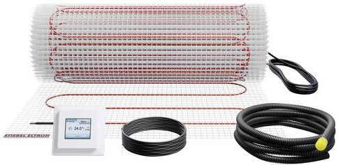 Stiebel Eltron Heizmatte FTM 160/4 Set Plus elektrische Fußbodenheizung in Weiß, selbstklebend und zuschneidbar, Breite: 160 cm - Bild 1