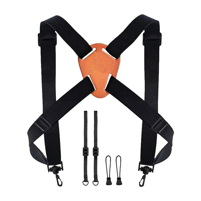 Universal Kamera-Harness X-Form Schultergurt und Brustgurt für Ferngläser und Kameras in Schwarz - Bild 6