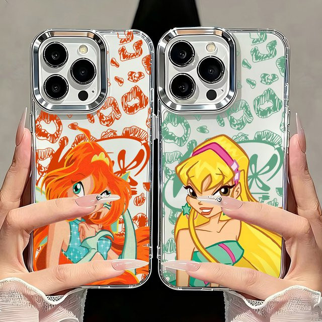 Winx Club Handyhülle für Samsung Galaxy A57 A56 A36 A26 A06 A55 A35 A16 A54 A34 A25 A05 A73 A53 A33 4G 5G in Multicolour - Bild 1