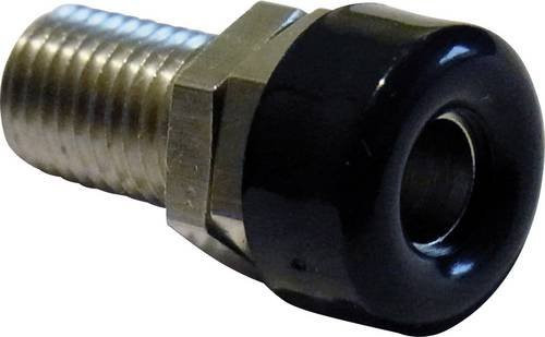 Schnepp Laborbuchse für den vertikalen Einbau, Stift-Ø: 4 mm, Schwarz - Bild 1