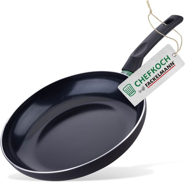 Fackelmann Bratpfanne Bielefeld aus Keramik und Aluminium in Grün und Schwarz, Durchmesser: 28 cm - Bild 1