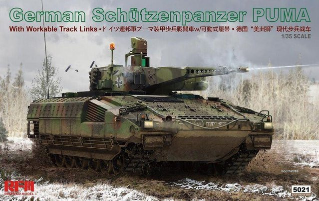 Rye Field Model Schützenpanzer PUMA, Fahrzeug, Grün - Bild 1