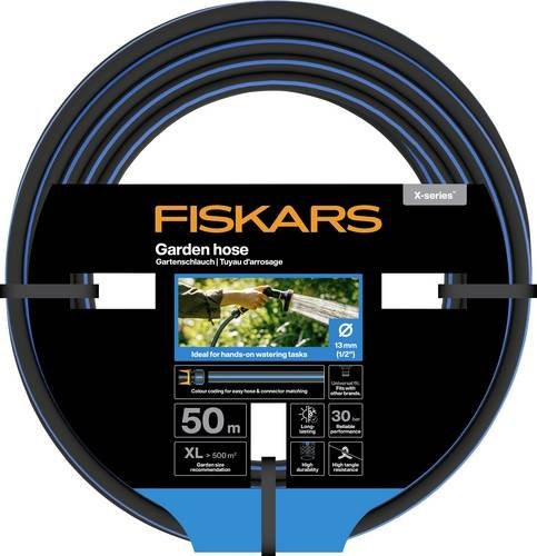 Fiskars X-series Gartenschlauch in Schwarz, 1/2 Zoll, 50 m - Bild 1