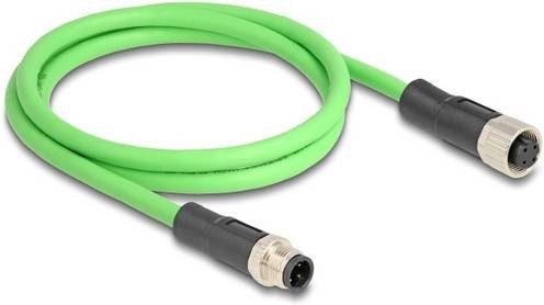 Delock Ethernet LAN Patchkabel SF/UTP in Grün, Länge: 1,00 m - Bild 1