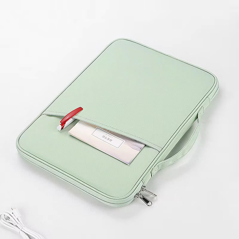 Wasserdichte und stoßfeste Laptoptasche für 13 Zoll Tablets und Tastaturen in Weiß von Apple - Bild 2