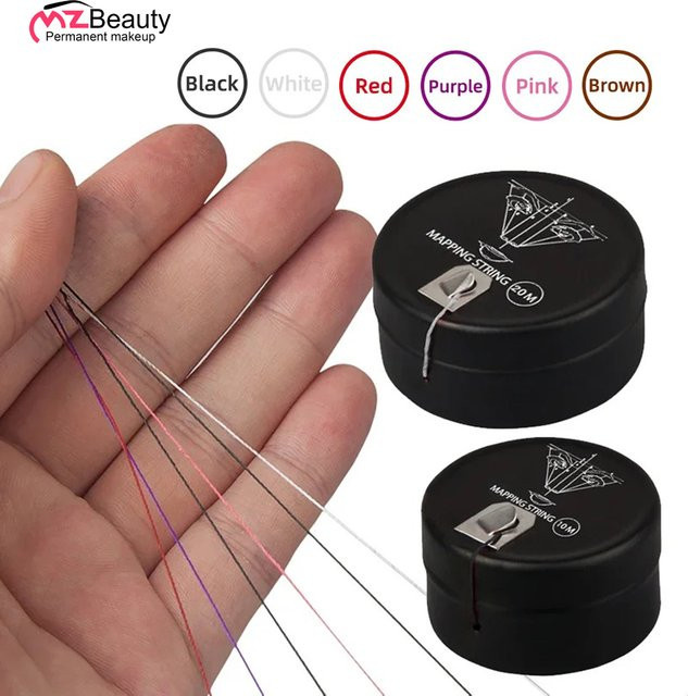 MZ Beauty Microblading Mapping String, Weiß, 20 m - Bild 1