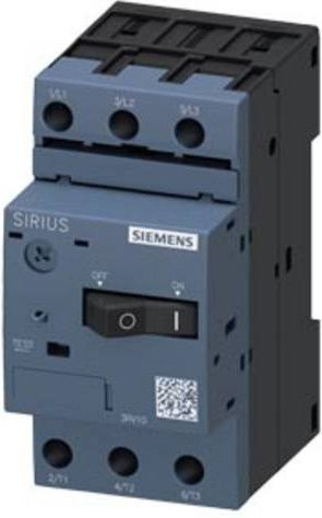 Siemens 3RV1011-0BA10 Leistungsschalter Grau, Einstellbereich 0,14 - 0,2 A, Schaltspannung max. 690 V/AC, B x H x T: 45 x 90 x 75 mm - Bild 1