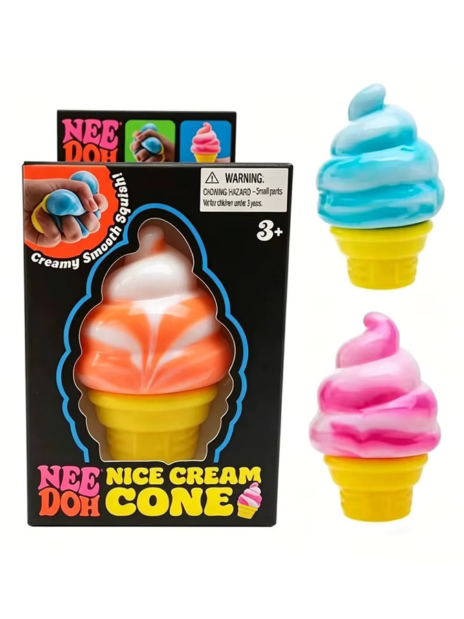 Schylling Needoh Eis-Sensorikspielzeug, Anti-Stress-Drückblöcke - Bild 3