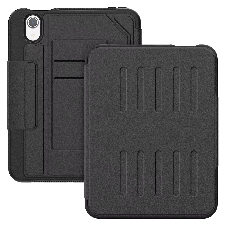 Smart Cover Tablet-Hülle für Apple iPad Mini A17 Pro 2024 8,3 Zoll A2996 in Schwarz und Rot - Bild 2