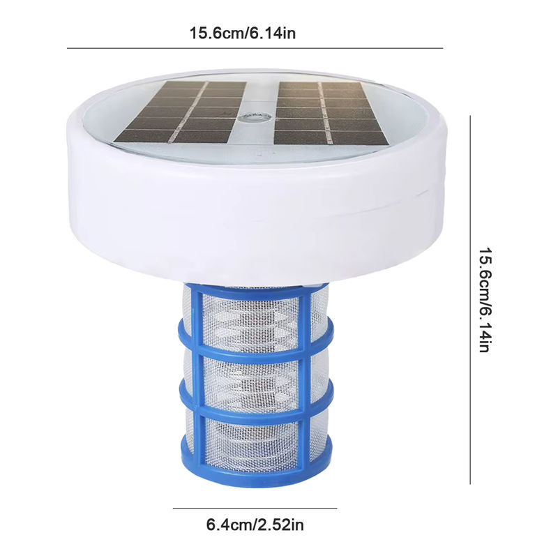 APWIKOGER Solar Kupfer Pool Ionisator Floater zur Poolreinigung mit Auto Switch für bis zu 35000 Gallonen - Bild 5