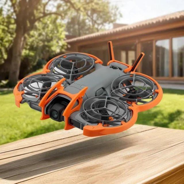 Neo2 Drohnen-Zubehör 4-in-1 Anti-Kollisions-Schutz in Orange - Bild 1
