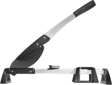 Wolfcraft Vinyl- und Laminatschneider VLC 800 in Schwarz/Silber aus Aluminium und Kunststoff - Bild 1
