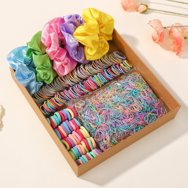 HAHAYL Haaraccessoires-Set für Kinder, 2155-teilig - Bild 1