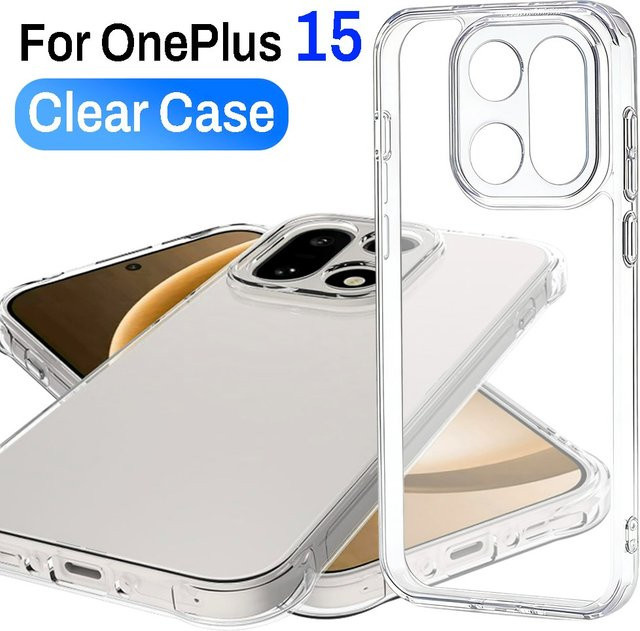 Transparente TPU-Schutzhülle für OnePlus 15 5G, ultradünn und kratzfest - Bild 1