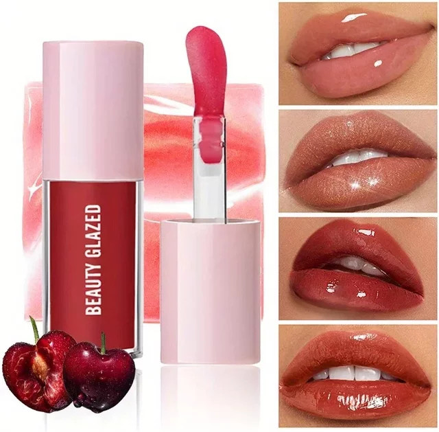 Beauty Glazed Lippenpflegeöl, glänzend, Unisex - Bild 1