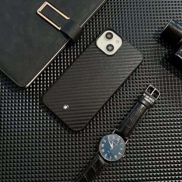 Business Ins High-End Leder Textur Handyhülle für iPhone 17 16 15 14 13 Pro Max und Samsung S24, Sturzsichere Schutzhülle in Blau - Bild 1