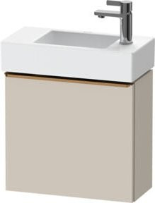 Duravit Waschtischunterschrank D-Neo in Beige, Wandmontage, 1 Tür, B/T/H: 48,4 x 22,2 x 44 cm - Bild 1