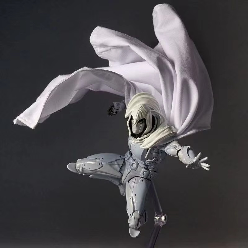 Revoltech Moon Knight Marc Spector, Action Figur, 16 cm - Bild 4