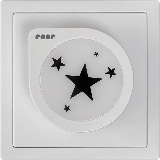 Reer Nachtlicht Night Guide Star mit Dämmerungssensor, LED, Weiss - Bild 1