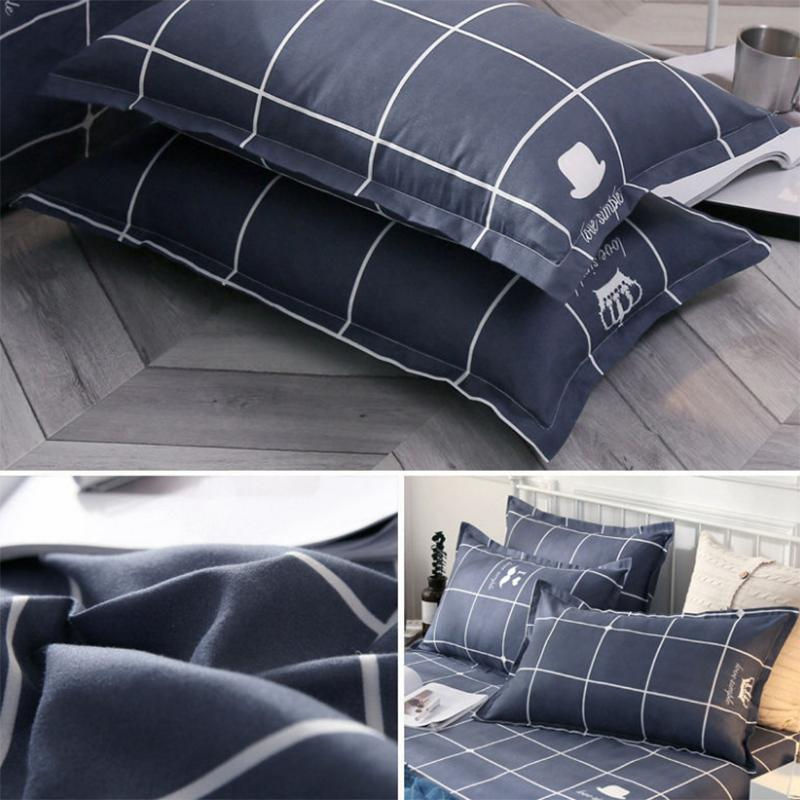 WTEMPO Kissenbezüge im 2er-Set mit Print, Polyester, B/H: 48 x 74 cm - Bild 2