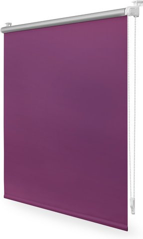 Thermo Rollo Lichtblick mit Klemmfix in Fuchsia-Rot, B: 50 cm, H: 150 cm - Bild 1