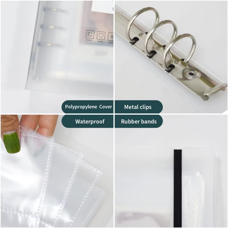 Bandai A4 Foto Binder Hüllen Transparent für Sammelalben und TCG Karten - Bild 5
