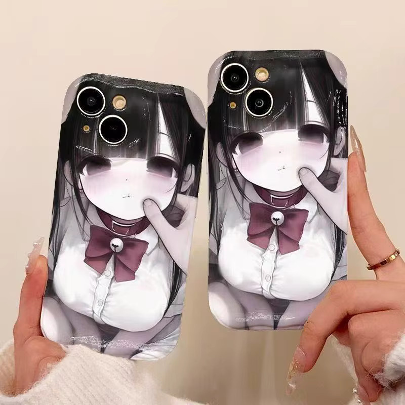 Anime Sexy Girl Softshell Schutzhülle passend für iPhone 17 Air 16 15 14 13 12 11 Pro Max X XR XS Plus in Multicolour - Bild 3