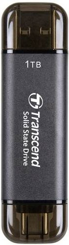 Transcend ESD310C Externe SSD 1 TB USB 3.2 Gen 2x2 Schwarz TS1TESD310C - Bild 1