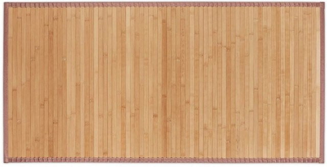 Relaxdays Bambusmatte in Braun aus Bambus und Polyester, rutschhemmend, Breite: 61 cm, Länge: 122 cm - Bild 1