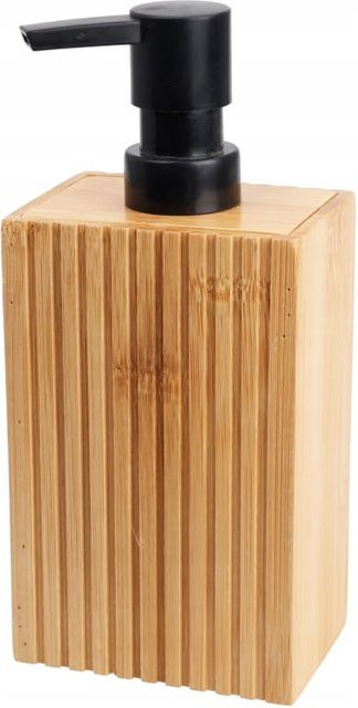 KOOPMAN Bambus-Handseifenspender mit Pumpe, Braun, 280 ml - Bild 1
