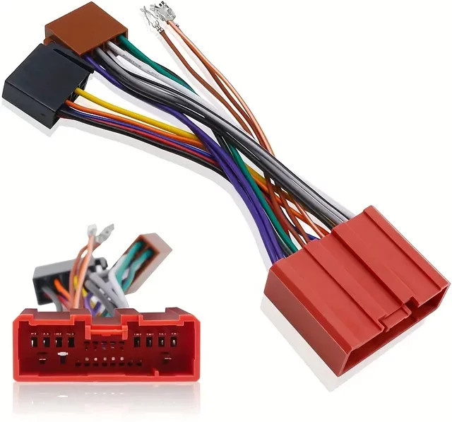 WYMECT Auto ISO Radio Stecker Adapter Kabelbaum für Mazda 2 3 5 6 CX-7 MX-5 RX-8 Millenia Premacy in Mehrfarbig - Bild 1