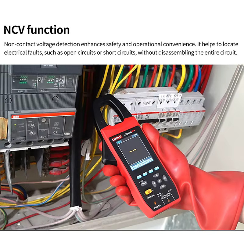 UNI-T UT217A UT217B Digitalzangenmessgerät mit Oszilloskop-Funktion, AC/DC Stromzange und Bluetooth-Funktion - Bild 5