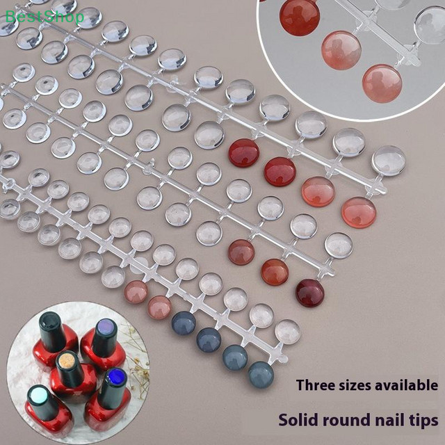Polka Dot Farbkarte Nagelanzeigetafel, Erbsenbohnen Swatch Salon - Bild 1