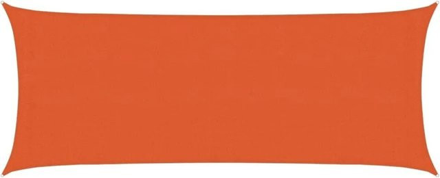 vidaXL Sonnensegel aus HDPE in Orange, B/T: 2 x 5 m - Bild 1