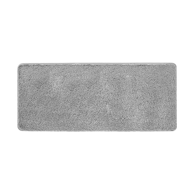 Lodestar Badematte aus Mikrofaser, Grau, B/B: 45 x 70 cm, schnelltrocknend und rutschfest - Bild 4