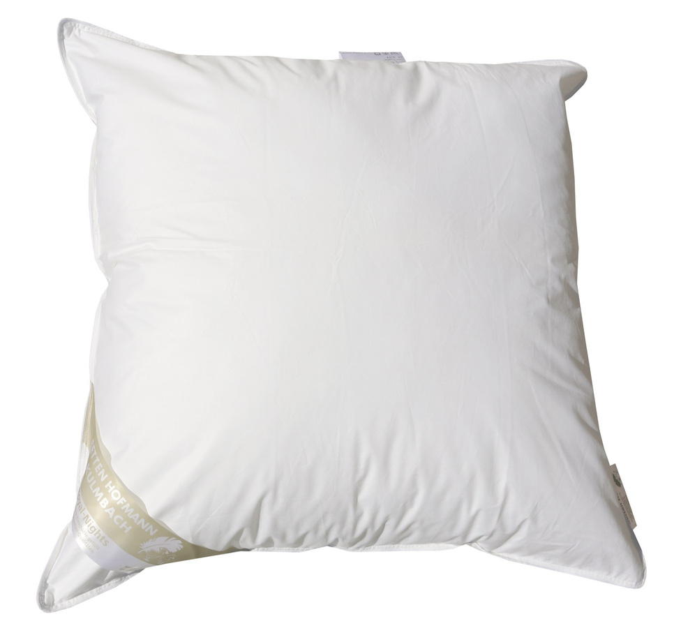 Betten Hofmann Basic Allergiker Kopfkissen aus Polyester und Baumwolle, Weiß, B/T/H: 65 x 65 x 0 cm - Bild 1