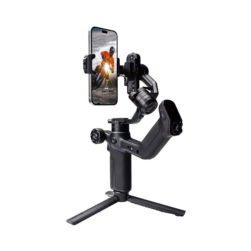 FeiyuTech SCORP Mini 3 Gimbal-Stabilisator für Smartphone mit AI-Tracking-Modul und Lüfter, Schwarz, 2 kg Nutzlast - Bild 5
