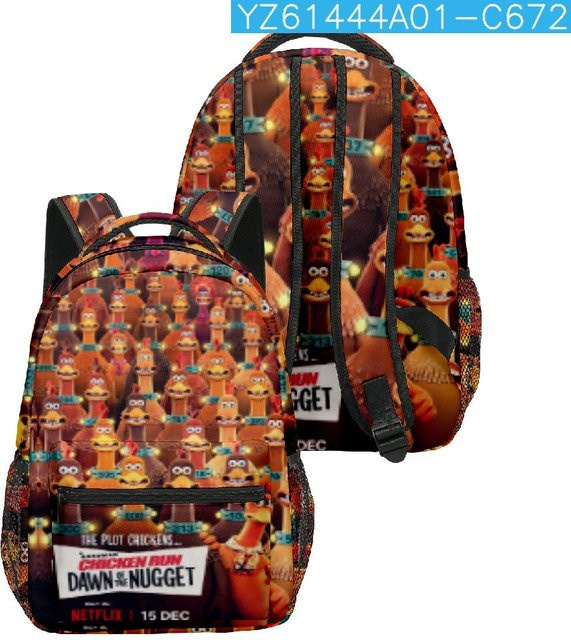 Fancy Style Studio Rucksack mit 3D-Druck für Schule und Reise, wasserdicht aus Oxford-Material, mehrfarbig - Bild 1