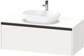 Duravit Waschtischunterschrank Ketho.2 in Weiß, wandhängend, Breite: 120 cm, Tiefe: 55 cm - Bild 1