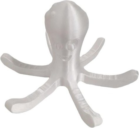 Oktopus Flaschentrocknerständer aus Kunststoff in Weiß für Tassen, Flaschen und Becher - Bild 1