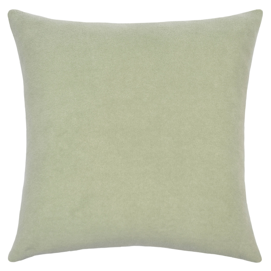 Zoeppritz Soft-Fleece Kissenhülle Grün, Quadratisch, 50 x 50 cm - Bild 1
