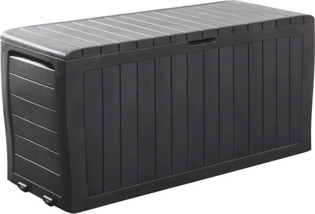 Keter Marvel+ Gartenbox aus Kunststoff, Grau/Anthrazit, 270 l - Bild 1
