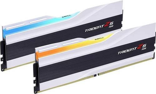 G.Skill Trident Z5 RGB DDR5 RAM Kit 32GB 2 x 16GB 6000MHz CL28 White F5-6000J2836G16GX2-TZ5RW - Bild 1