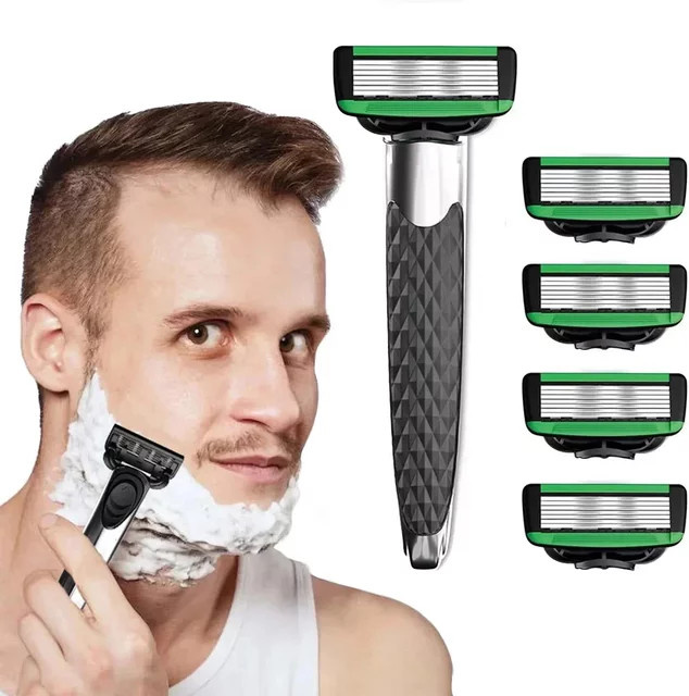 SHAPU Blades Sicherheitsrasierer, manueller Rasierer, Unisex - Bild 1