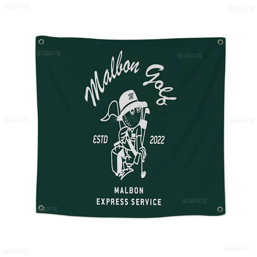 Potdemiel Golf-MALBON DIY-Wanddeko Banner in Grün für Wohnzimmer und Zuhause - Bild 4