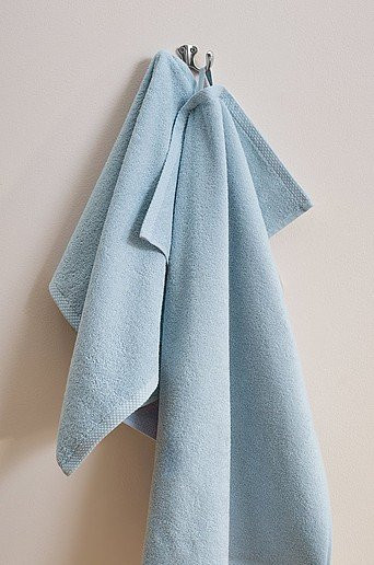 Jotex DARCY Handtuch 2er-Pack Blau aus Baumwolle B/H: 50 x 70 cm - Bild 1
