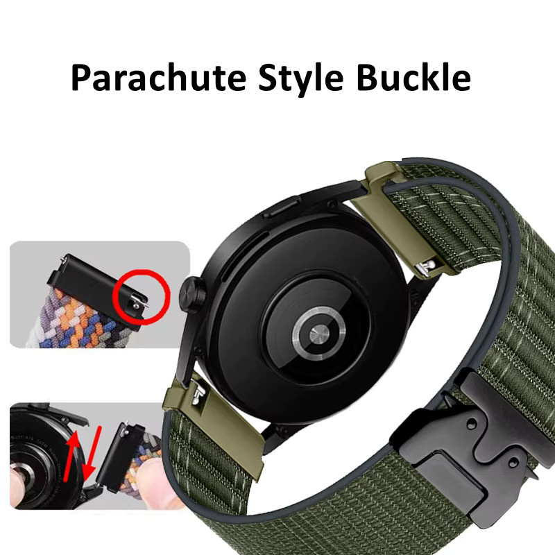 fiterme Uhrenarmband Nylon, Textil/NATO, Unisex - Bild 1