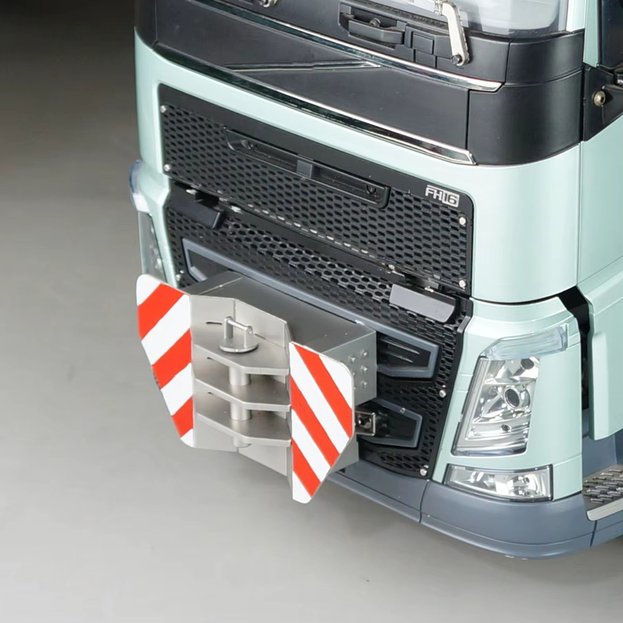 SCALECLUB RC LKW Anhängerkupplung Vorderhaken QTG-VO-1, 1:14, Zubehör, Metall - Bild 3