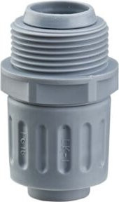 Flexa Schlauchverschraubung M20x1,5 LKI-M 5020.014.020 in Grau aus Kunststoff - Bild 1