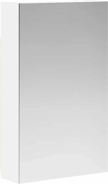 vidaXL Badezimmerspiegelschrank Weiß Modern mit Spiegel und Regalböden, B/T/H: 30 x 10,5 x 50 cm - Bild 1